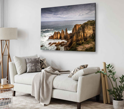 Bella Home The Pinnacles Cape Woolamai Print Canvas Ready to hang