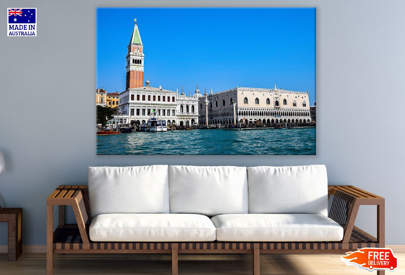 St. Mark's Square Photograph Venice, Italy Print 100% Australian Made