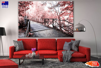 Bridge Over Forest Photograph Print 100% Australian Made