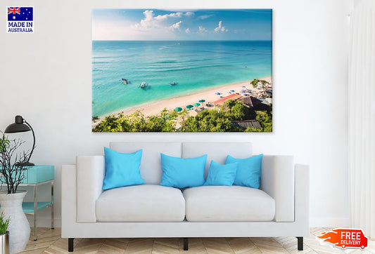 Beach & Resort Aerial Photograph Print 100% Australian Made