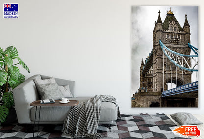 Tower Bridge Closeup Photograph, London UK Print 100% Australian Made
