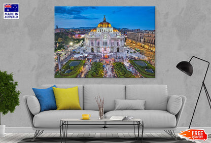 Bellas Artes Palace Mexico City View Photograph Print 100% Australian Made
