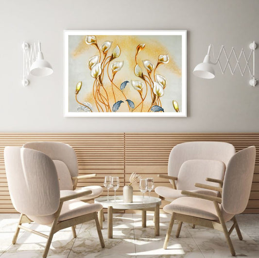 Colorful Flowers 3D Design Home Decor Premium Quality Poster Print Choose Your Sizes