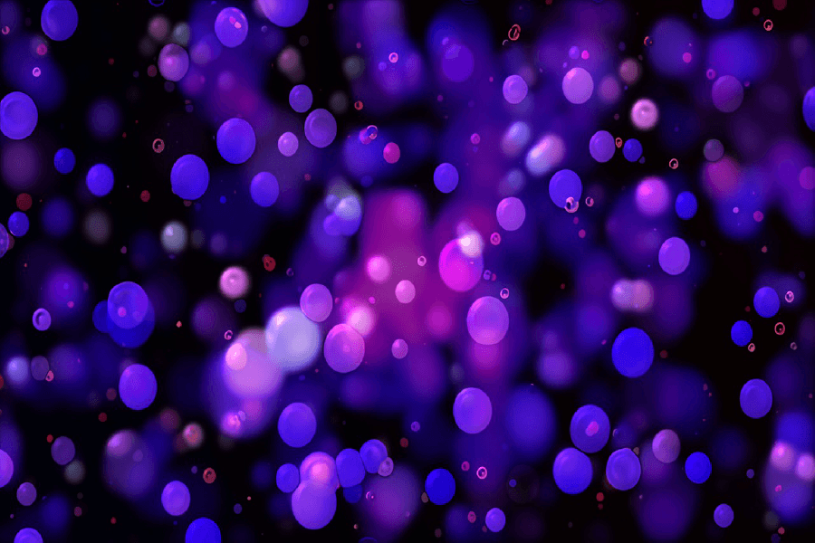 Purple Abstract Design Print 100% Australian Made
