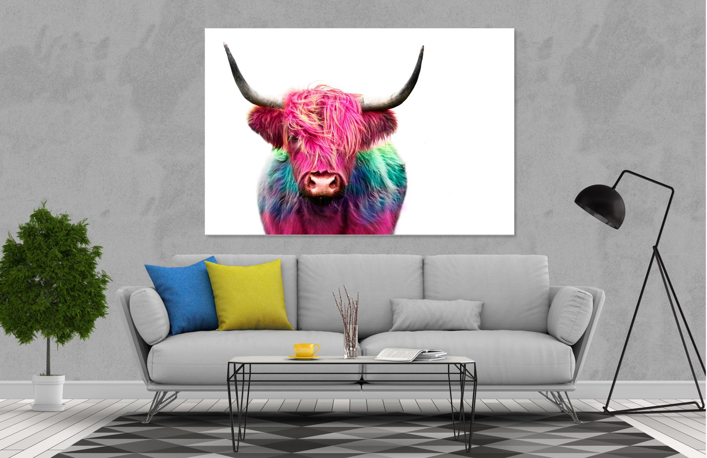 Highland cow Print 100% Australian Made