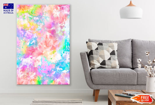 Color Splash Abstract Design Print 100% Australian Made