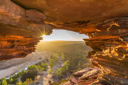 Stunning Cave In Valley Photograph Print 100% Australian Made