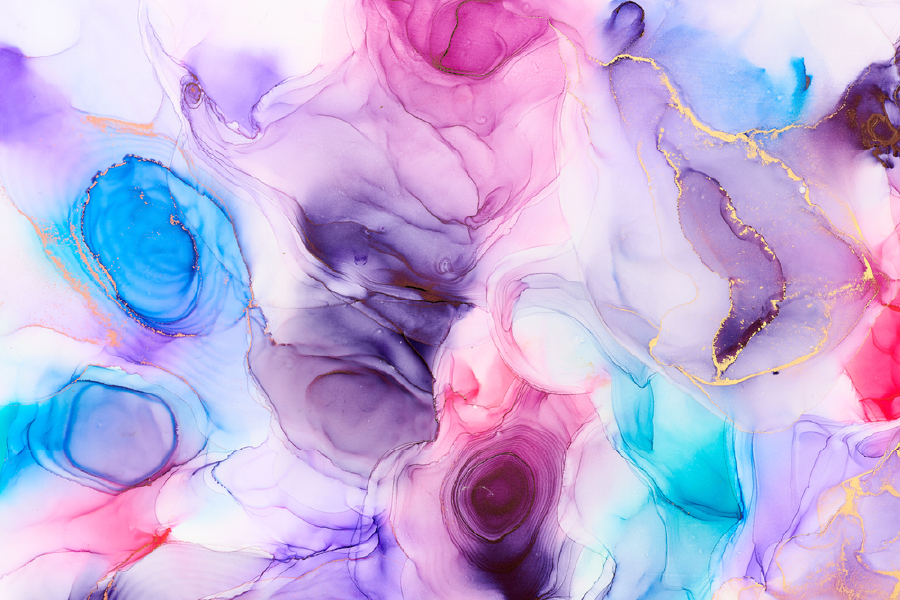 Colorful Abstract Design Print 100% Australian Made
