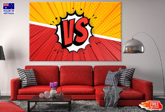 VS Abstract Vector Illustration Print 100% Australian Made