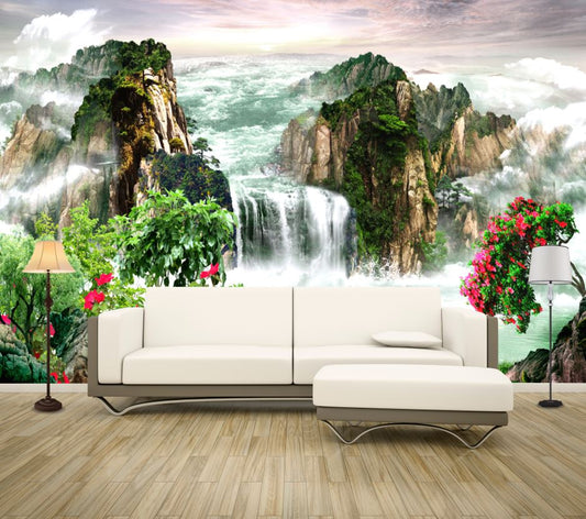 Wallpaper Murals Peel and Stick Removable Stunning Nature Landscape High Quality