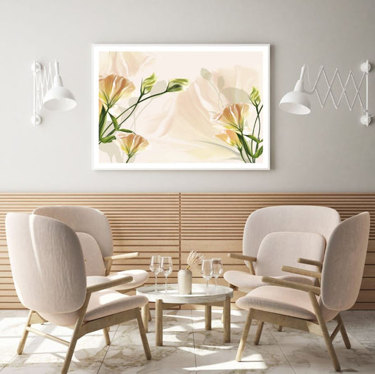 Colorful Flowers Abstract Design Home Decor Premium Quality Poster Print Choose Your Sizes