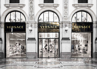 Versace Store in City Photograph Home Decor Premium Quality Poster Print Choose Your Sizes