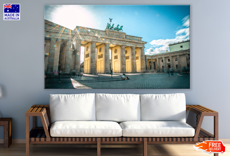 Brandenburg Gate In Germany Print 100% Australian Made