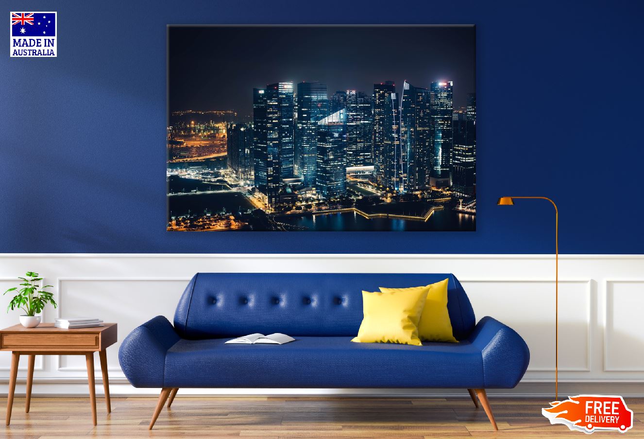 Marina Bay Sands, Singapore Nightscapes Photograph Print 100% Australian Made