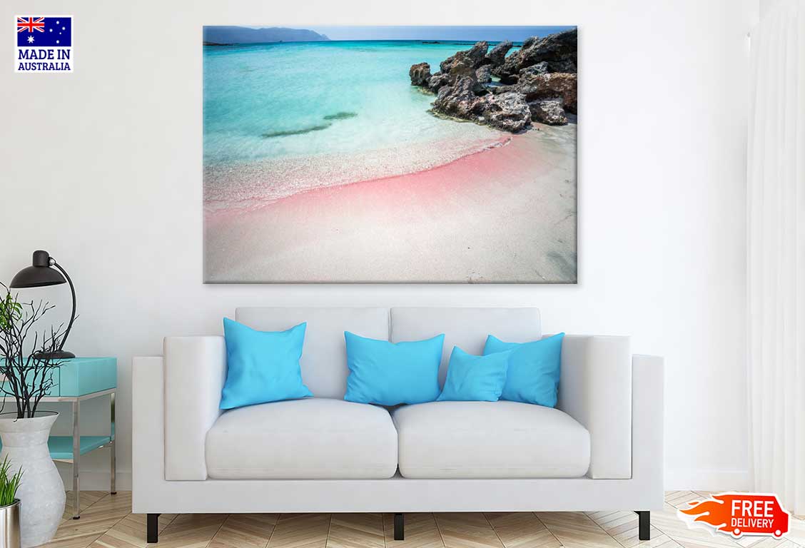 Elafonisi Lagoon Crete Island View Photograph Print 100% Australian Made