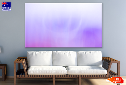 Purple Abstract Design Print 100% Australian Made