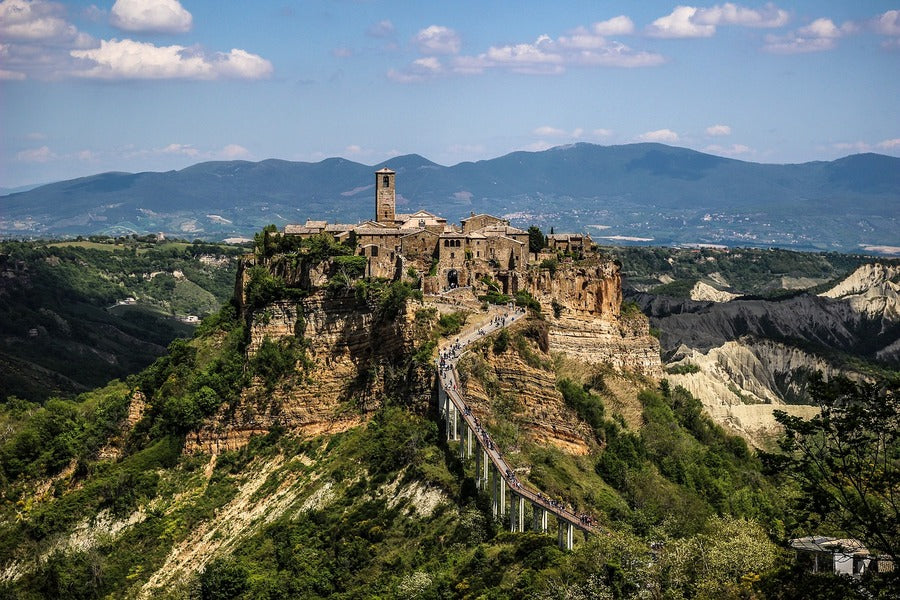 Civita di Bagnoregio Italy Photograph Print 100% Australian Made
