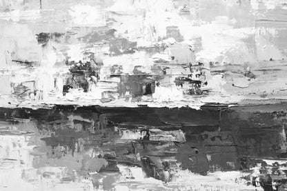 B&W Abstract Design Painting Print 100% Australian Made