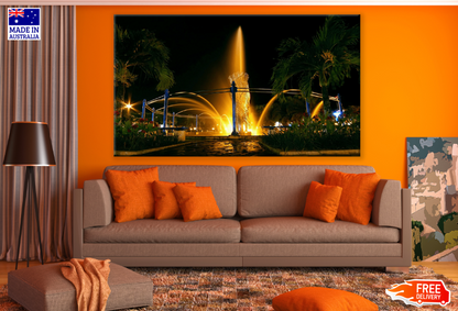 Bekapai Park Night View Print 100% Australian Made