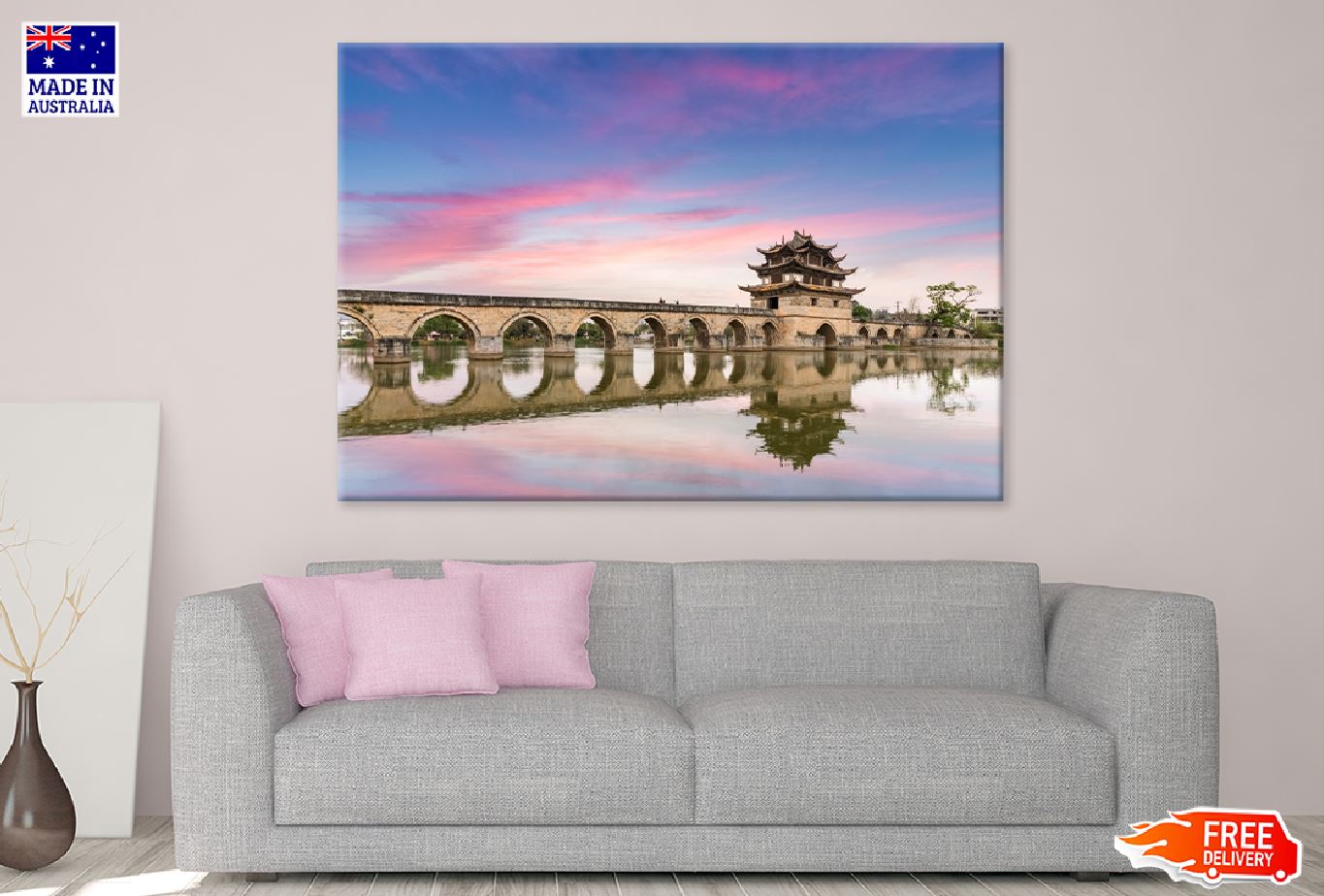 Dragon Bridge Jianshui City View Photograph Print 100% Australian Made