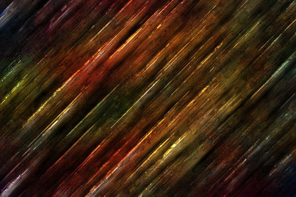 Dark Gold & Brown Abstract Design Print 100% Australian Made