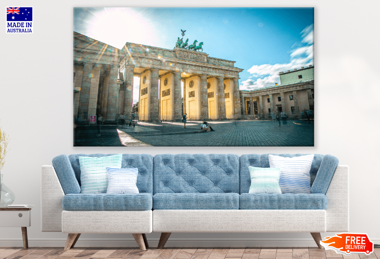 Brandenburg Gate In Germany Print 100% Australian Made