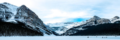 Panoramic Canvas Banff Park Scenery View Canada High Quality 100% Australian Made Wall Canvas Print Ready to Hang