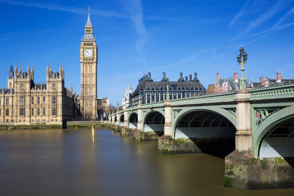 Big Ben Tower Parliament View Photograph UK Print 100% Australian Made
