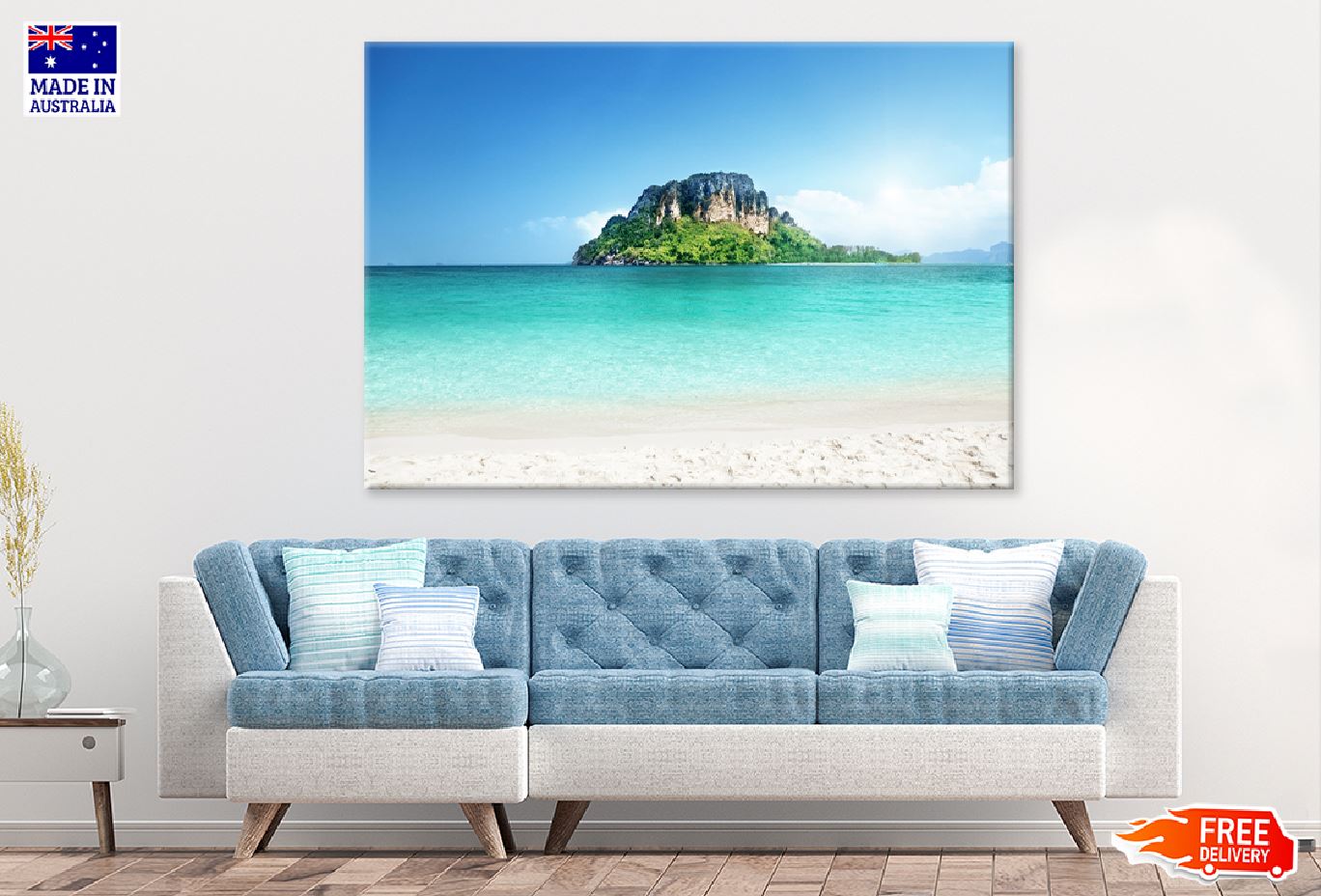 Poda Island Beach Photograph Krabi Thailand Print 100% Australian Made