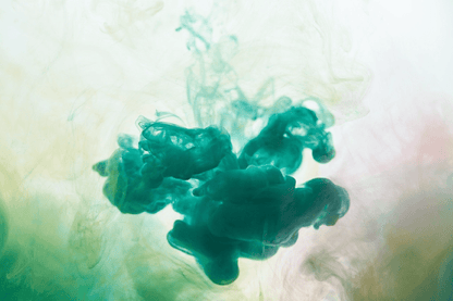 Green Smoke Abstract Design Print 100% Australian Made