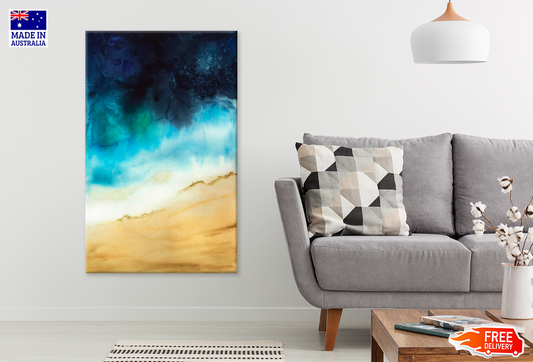 Sea Aerial View Photograph Print 100% Australian Made