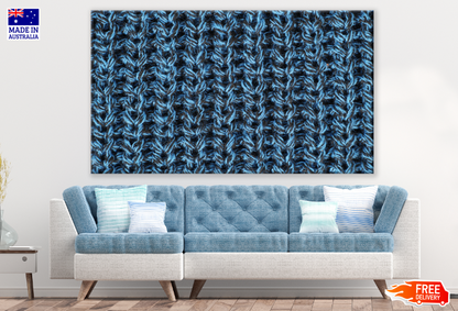 Blue Abstract Design Print 100% Australian Made