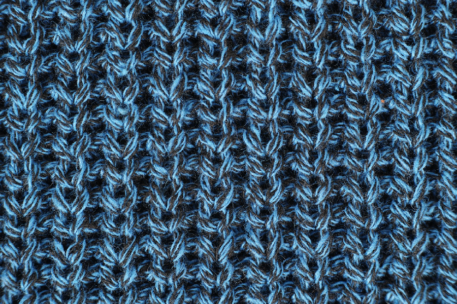 Blue Abstract Design Print 100% Australian Made