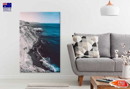 Roche Side Sea Blue Sky Scenery Photograph Print 100% Australian Made