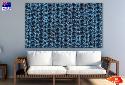 Blue Abstract Design Print 100% Australian Made