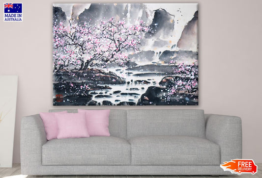 Landscape Painting Print 100% Australian Made