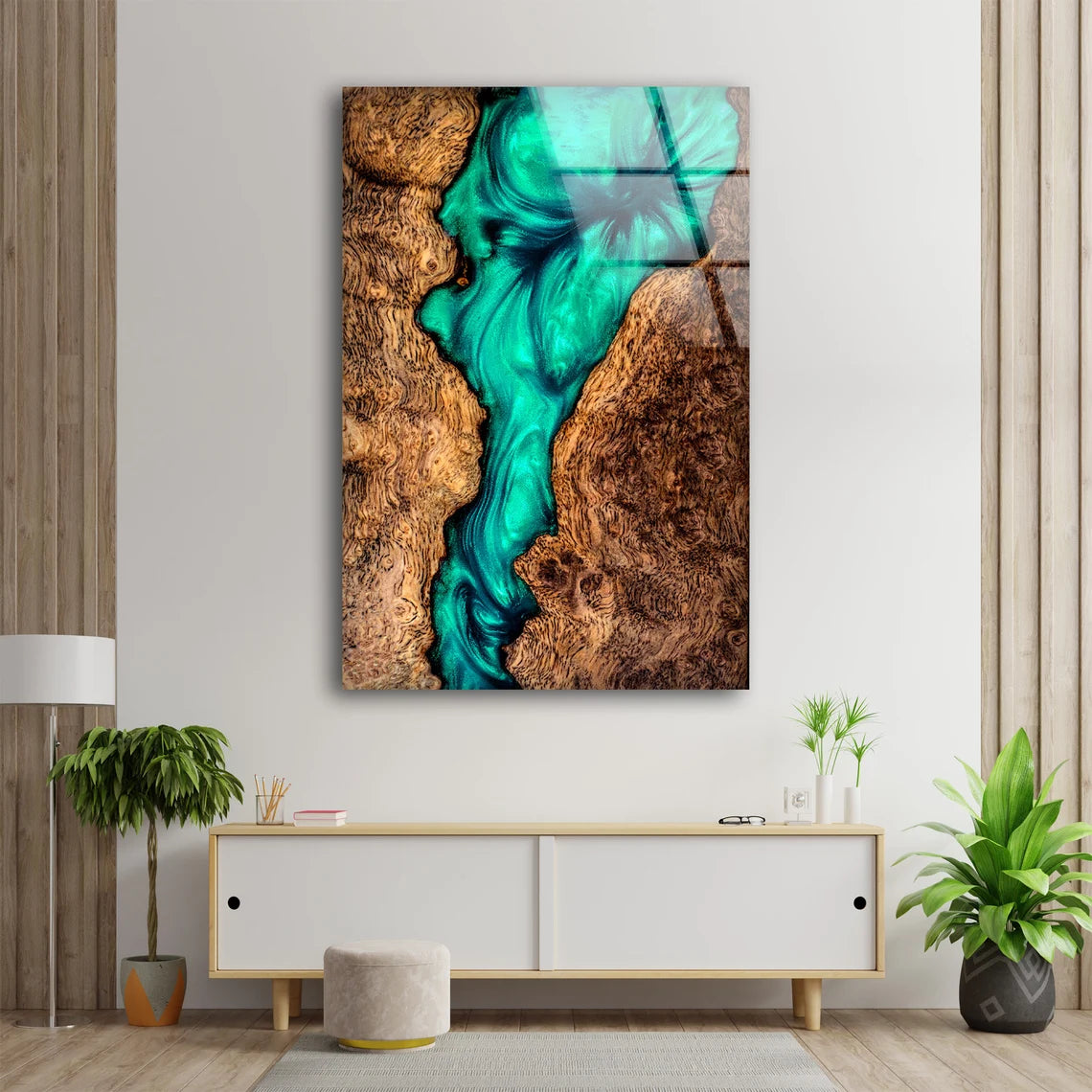 Resin & Wood Photograph Acrylic Glass Print Tempered Glass Wall Art 100% Made in Australia Ready to Hang