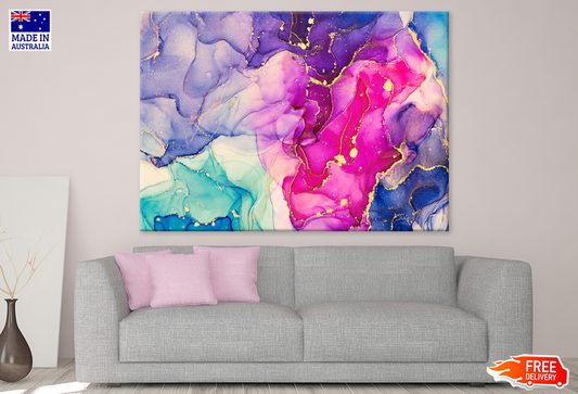 Colorful Abstract Design Print 100% Australian Made