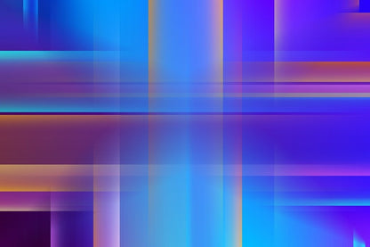 Gold Blue Digital Abstract Design Print 100% Australian Made