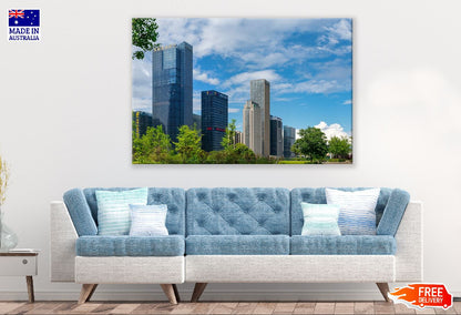 Chicago view from Grant Park Photograph Print 100% Australian Made