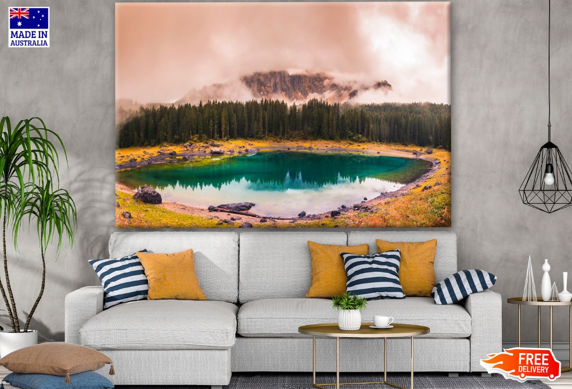 Stunning Lake & Forest Photograph Print 100% Australian Made