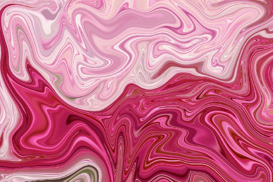 Pink & Hot Pink Abstract Design Print 100% Australian Made