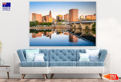 Hartford, Connecticut, USA Downtown City Photograph Print 100% Australian Made