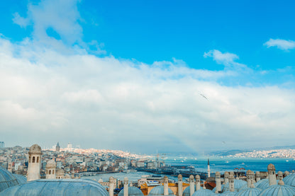 Bosphorus from Süleymaniye Mosque Photograph Print 100% Australian Made