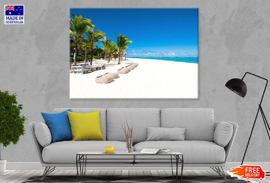 Mauritius Island Seashore View Photograph Print 100% Australian Made