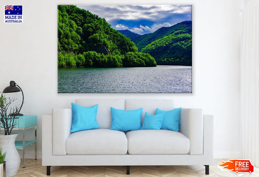Mountains Lake & Rainforest Photograph Romania Print 100% Australian Made