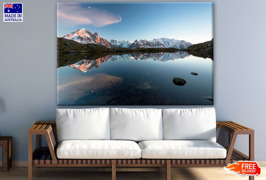 Lake & Mountain View Photograph Print 100% Australian Made