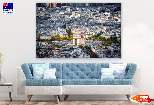 Palermo Cathedral Aerial View Photograph, Italy Print 100% Australian Made