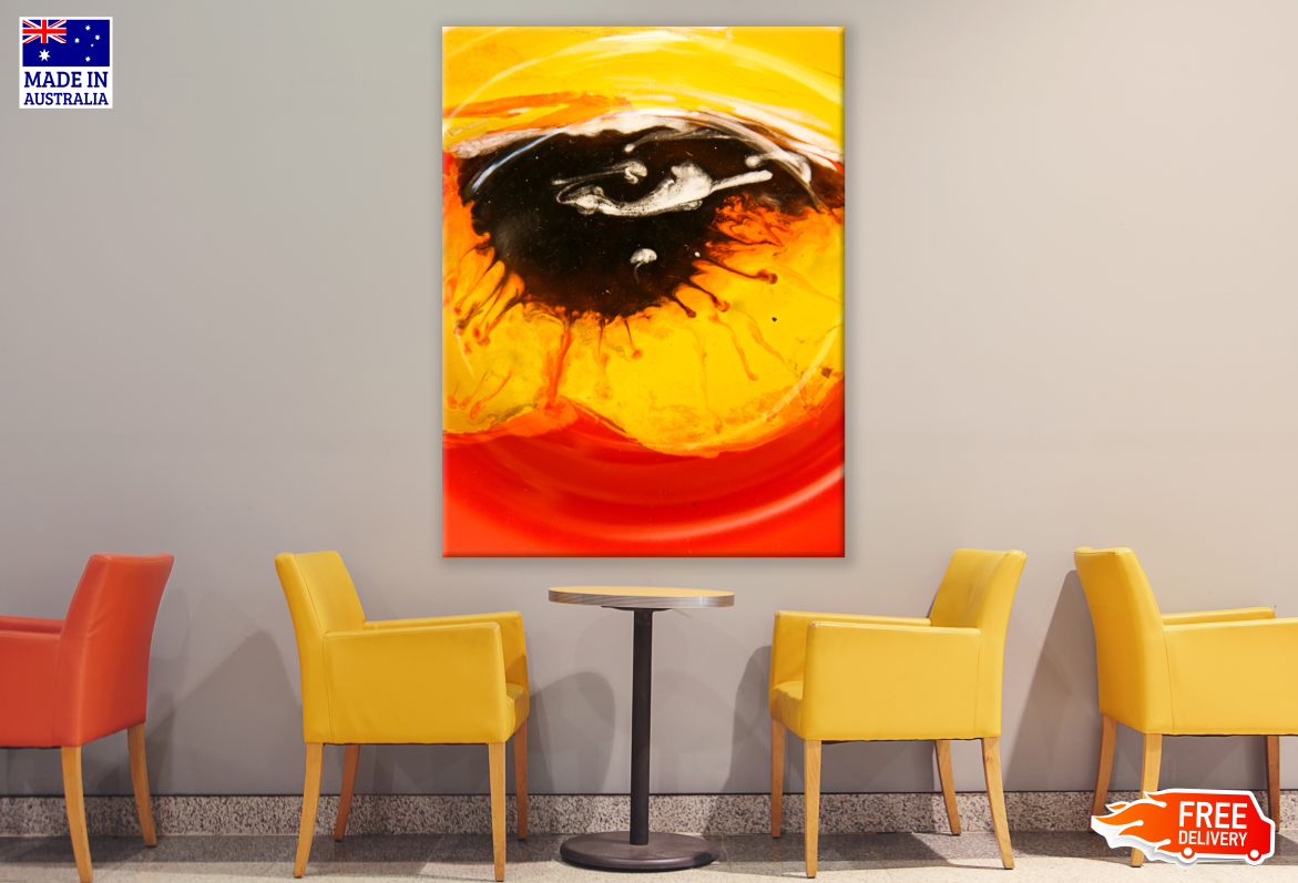 Abstract Eye Painting Print 100% Australian Made