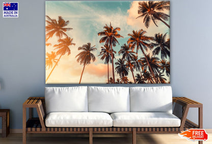 Palm Trees at Sunset Print 100% Australian Made